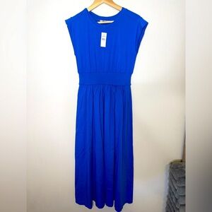 NWT LOFT Blue Dress